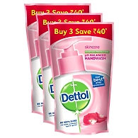 Dettol Skincare Handwash 175ml*3