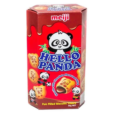 Hello Panda Biscuits With Chocolate Flavoured Filling 50g-chocolatewithbiscuits