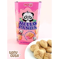 Hello Panda Biscuits With Strawberry Flavoured Filling 50g