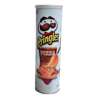 Pringles Potato Crisps Pizza Flavour 107g-PringlesPotatoPizzaFlavour