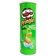 Pringles Potato Sour Cream & Onion Flavour 107g