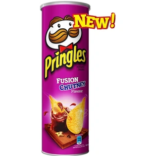 Pringles Potato Fusion Chutney Flavour 107g