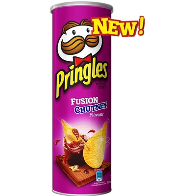 Pringles Potato Fusion Chutney Flavour 107g