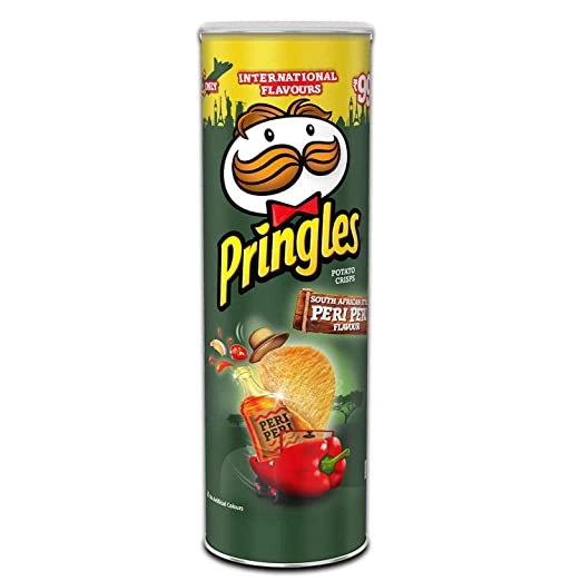 Pringles Potato Peri Peri Flavour 107g-PringlesPotatoPeriPeri