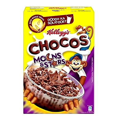 Kelloggs Chocos Moons &amp; Stars 375g-KelloggsMoonStar