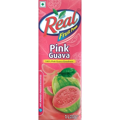 Real Fruit Power Pink Guava 1ltr-pinkguavareal
