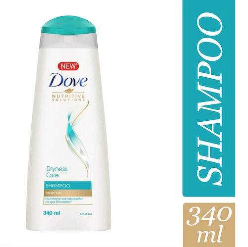 Dove Dryness Care Shampoo 340ml-Shcarempoodove