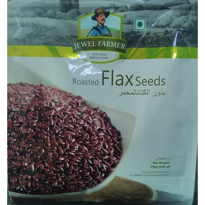 Jewel Farmer Roasted Flax Seeds 250g