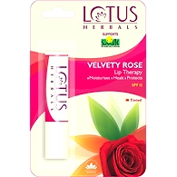 Lotus Herbals Velvety Rose Lip Therapy 4g