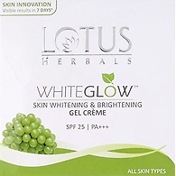 Lotus Herbals White Glow Gel Creme 60g