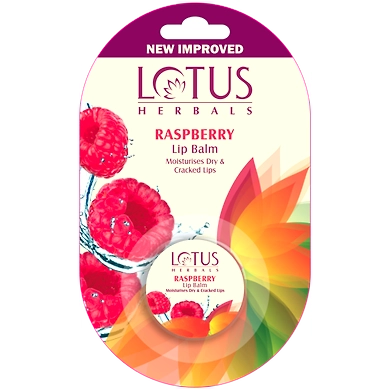 Lotus Herbals Raspberry Lip Balm 5g-lotusraspberry5g