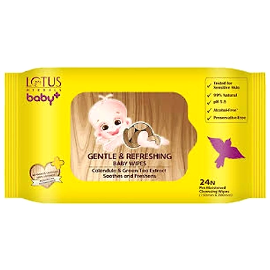 Lotus Baby Wipes 24N-babylotuswipes24n