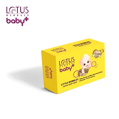 Lotus Baby Gentle Baby Soap 75g-lotusbabysoap75g