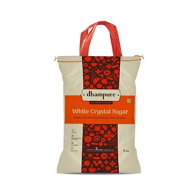 Dhampure Sugar Double Refined 5kg-dhampuresugarbag5kg