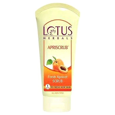 Lotus Apriscrub Fresh Apricot Scrub180g-Lotusfreshapicotscrub