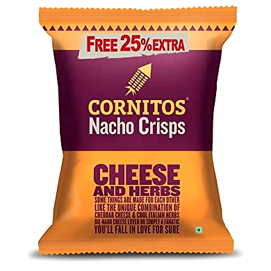 Cornitos Cheese And Herbs 75g-cheese