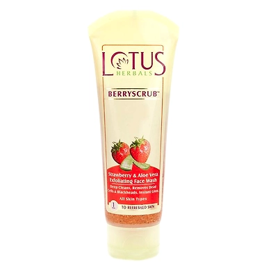 Lotus Herbals Berryscrub 120g-Berryscrub