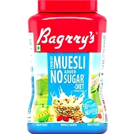 Bagrry's Crunchy Muesli Added No Sugar Diet 1kg