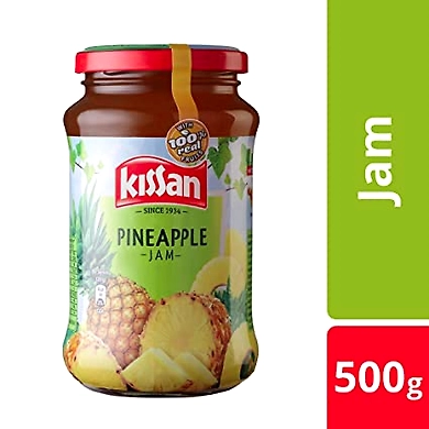 Kissan Pine Apple Jam 500g-jampineapple500g