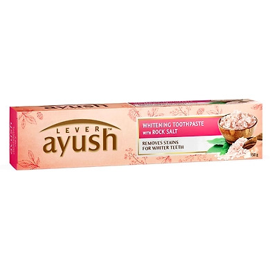 Ayush Whitening Toothpaste With Rock Salt 150-ayushtoothpasterocksalt150
