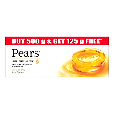 Pears Pure And Gentle 500g+125g Free-pears