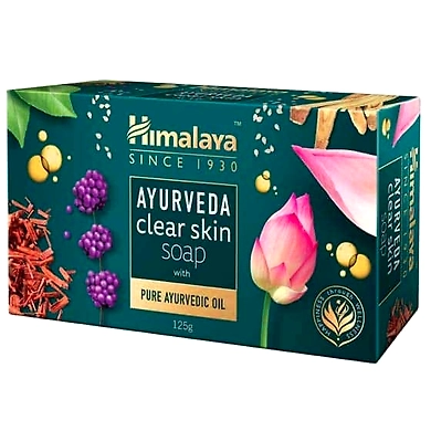Himalaya Ayurveda Clear Skin Soap 125g-skinsoap