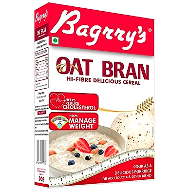 Bagrry's Oat Bran Hi-Fibre Delicious Cereal 200g-Delicious