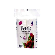 Petals Toilet Tissue Paper Sheets400X4Rools