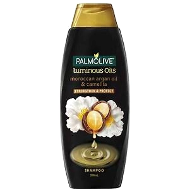 Palmolive Luminous Oils Argan Oil Camellia  Shampoo 350ml-palmolivearganoil