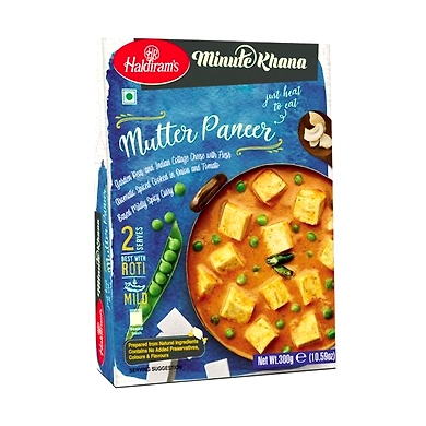 Haldiram's Mutter Paneer 300g-mutterpaneerhaldiram