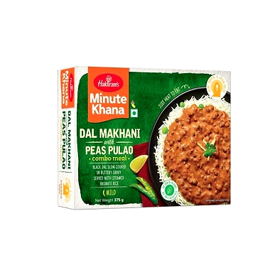 Haldiram's Dal Makhani  With Peas Pulao 375g-peaspulaodalmakhani375g