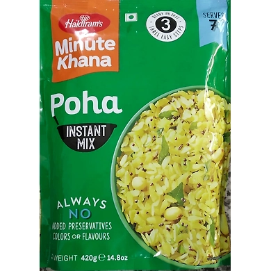 Haldiram's Poha Instant Mix 420g-Haldiraminstantmixpoha