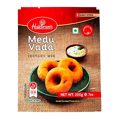 Haldiram's Medu Vada Instant Mix 200g-meduvada200g