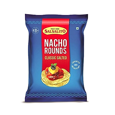 Nacho Rounds Classic Salted 150g-salited
