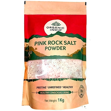 Organic India Himalayan Pink salt 1kg-pinksalt
