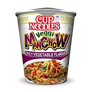 Cup Noodles Hot Manchow Spicy Vegetable Flavour 70g-cupnoodleshotspicy70g