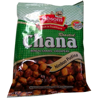 Jabsons Roasted Chana Nimboo Pudina 150g-Chana