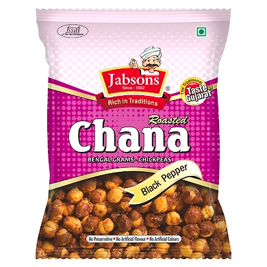 Jabsons Roasted Chana Black Pepper 150g-ChanaBlackPeppe