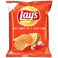 Lays Hot N Sweet Chilli Patato Chips 52g
