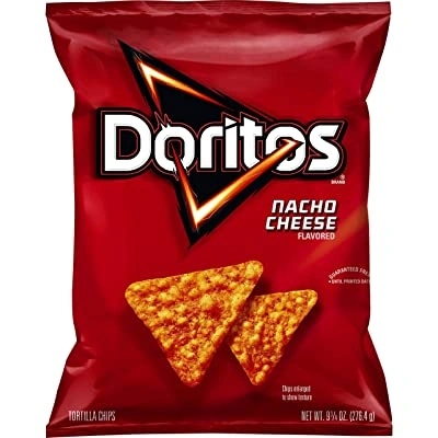 Doritos Nacho Cheese Flavour 44g-NachoCheese