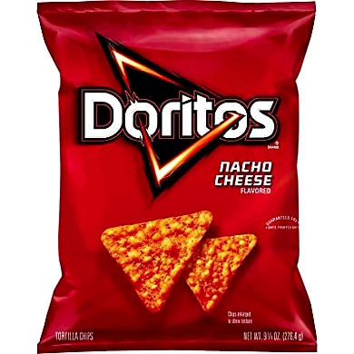 Doritos Nacho Cheese Flavour 44g-NachoCheese