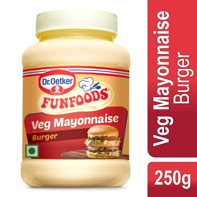 Dr. Oetkar Funfoods Veg. Mayonnaise Burger 250g-ffburmay