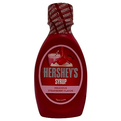 Hershey's Syrup Strawberry Flavor 200g-HersheySyrupStrawberry200g