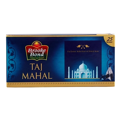 Brooke Bond Taj Mahal 25 Tea Bags-BBtajmhl25tb