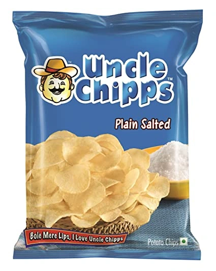 Uncle Chipps Plain Salted 55g-unclechipsplainsalted55g