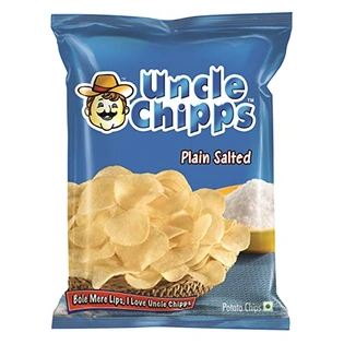 Uncle Chipps Plain Salted 55g