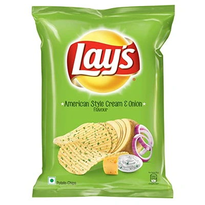 Lays American Style Cream & Onion Flavour 167g