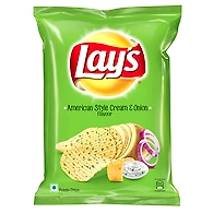 Lays American Style Cream & Onion Flavour 167g