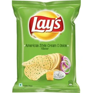 Lays American Style Cream & Onion Flavour 90g