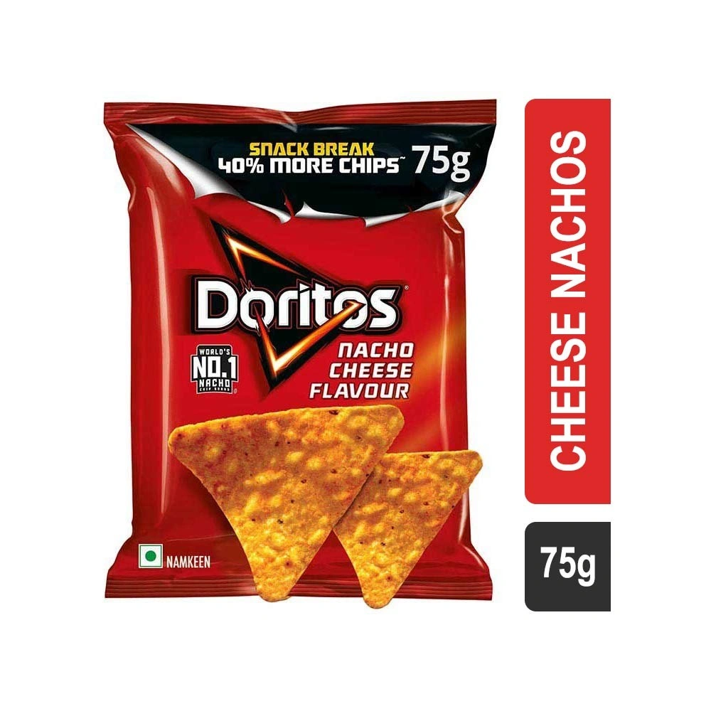 Doritos Nacho Cheese Flavour 75g-doritosnacho75g